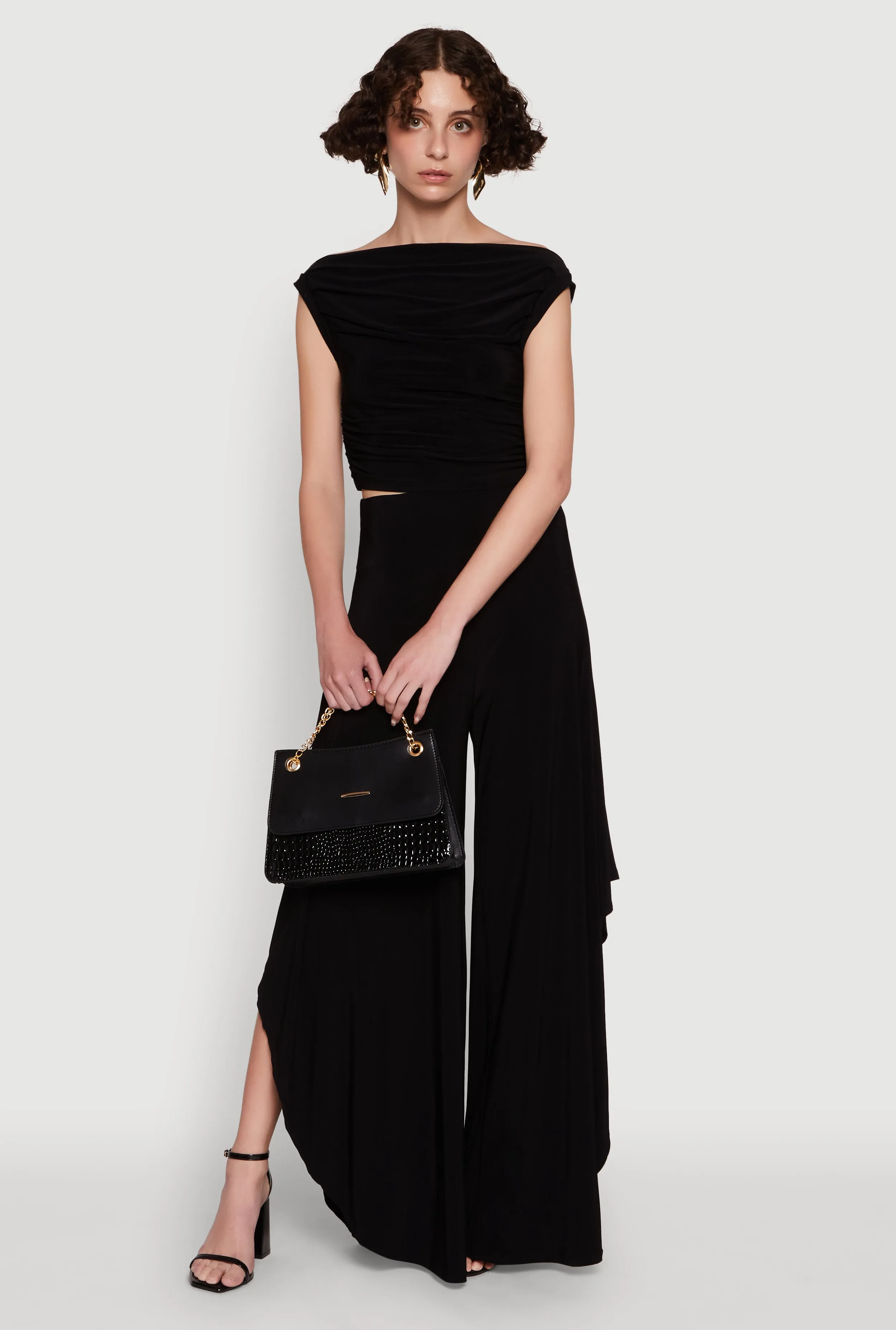 Chic Sleeveless Pleated Blouse sold by Rainbow product image thumbnail 3