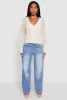 Chic Crochet Long Sleeve Button Front Cardigan sold by Rainbow