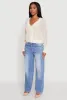 Chic Crochet Long Sleeve Button Front Cardigan sold by Rainbow