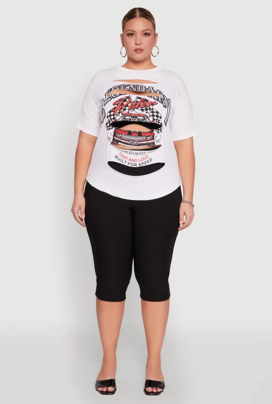 Plus Size Legendary Rider California Graphic T-Shirt sold by Rainbow