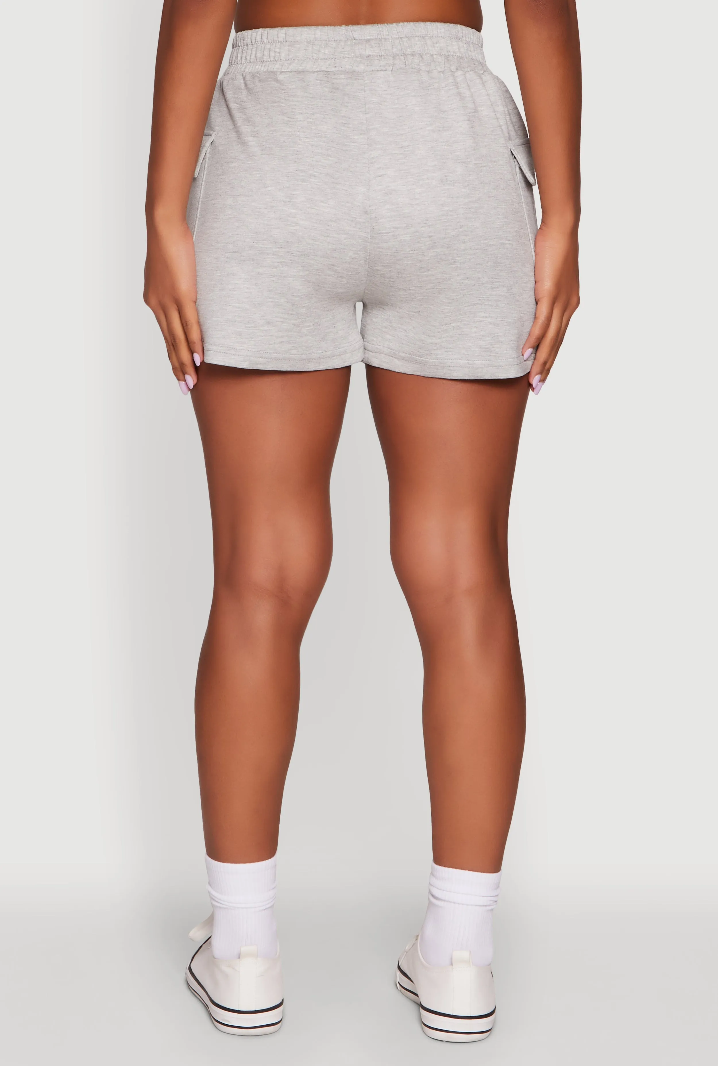 Trendy Soft Knit Pull On Cargo Shorts sold by Rainbow product image thumbnail 5