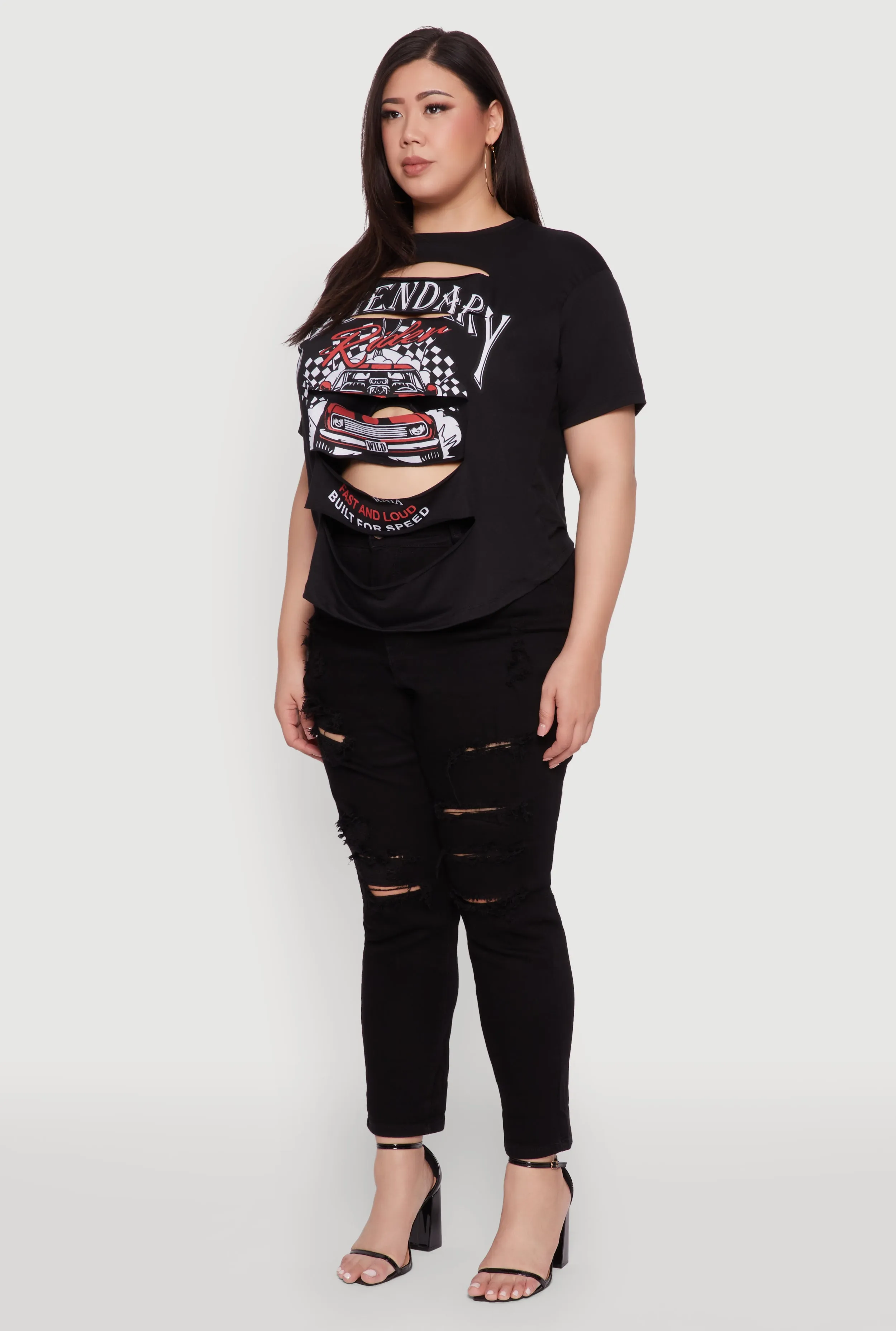 Plus Size Legendary Rider California Graphic T-Shirt sold by Rainbow product image thumbnail 5