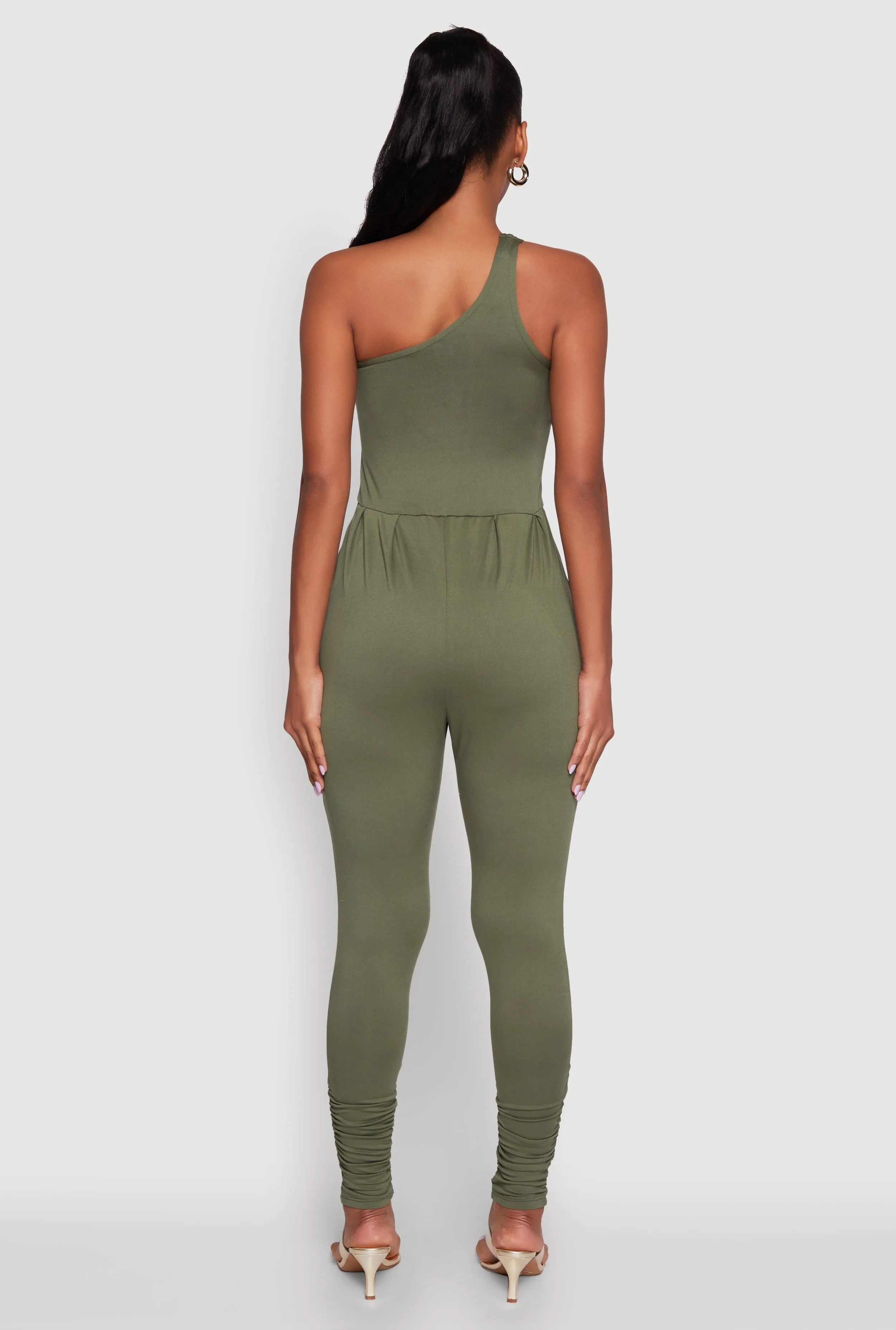 Stylish Cut Out One Shoulder Jumpsuit sold by Rainbow product image thumbnail 5