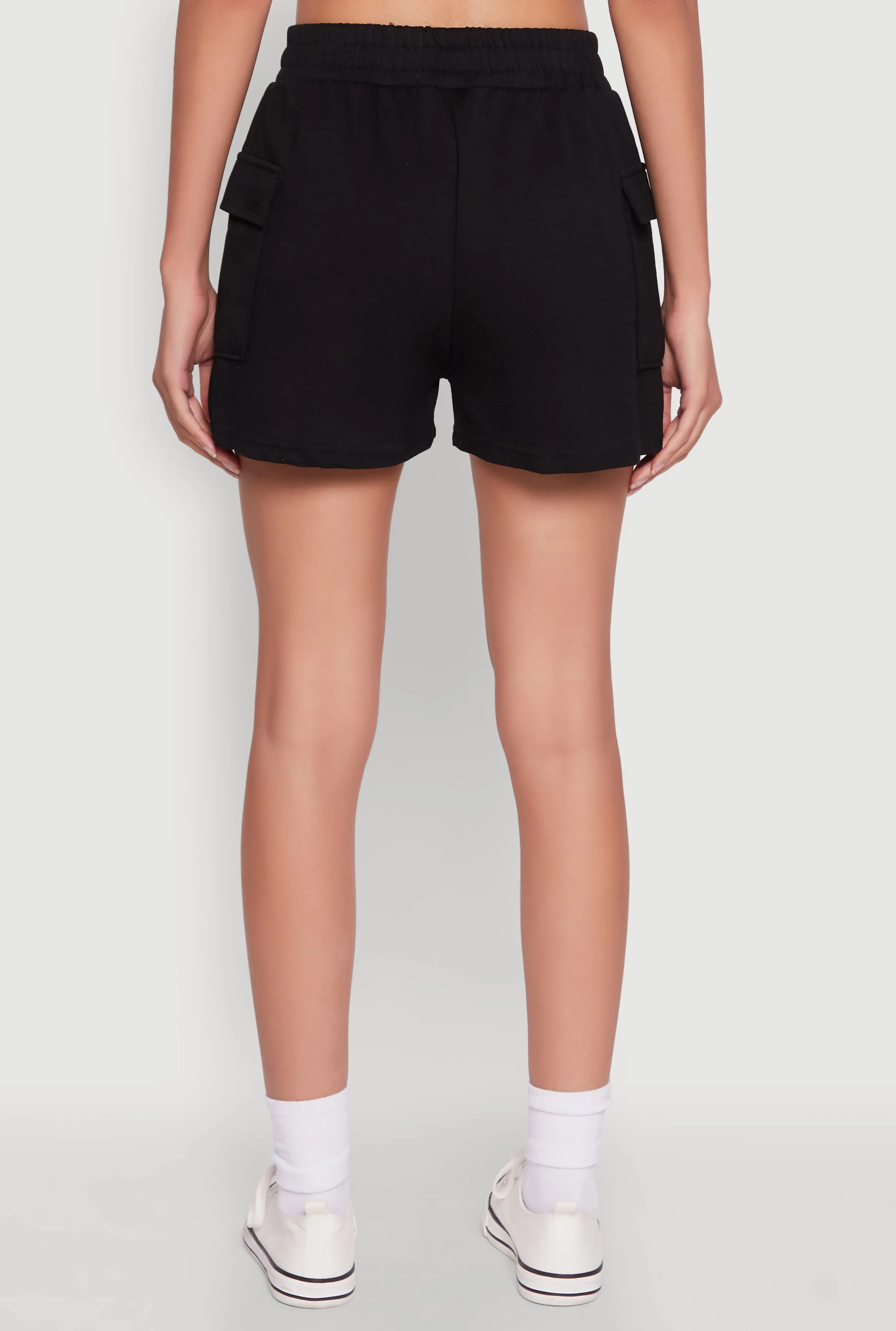 Trendy Soft Knit Pull On Cargo Shorts sold by Rainbow product image thumbnail 5