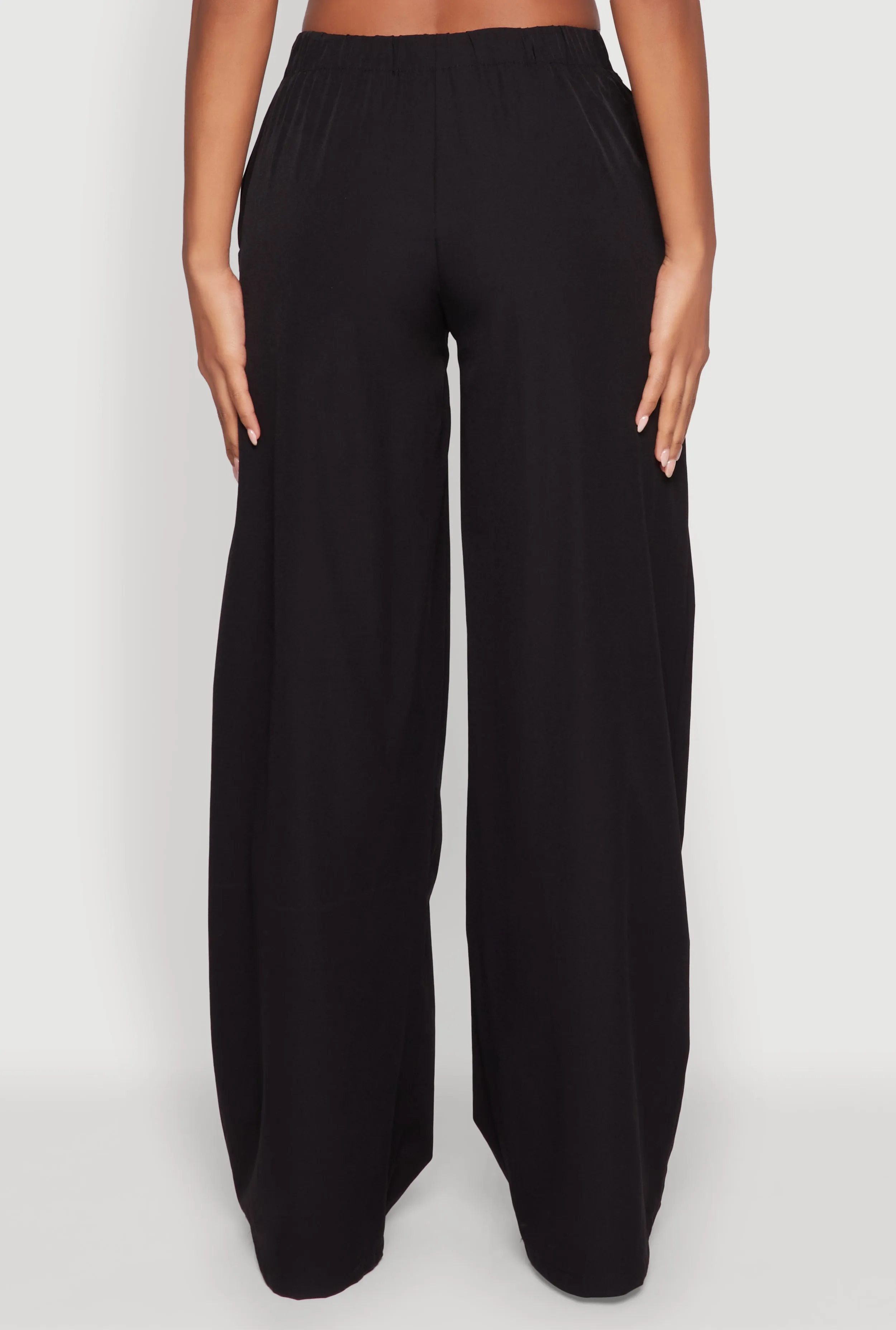 Daisy Nylon High Waisted Wide Leg Pants sold by Rainbow product image thumbnail 5