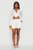 Trendy High Waisted Textured Knit Shorts with Pockets sold by Rainbow