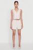 Chic Linen Pinstripe Shorts sold by Rainbow