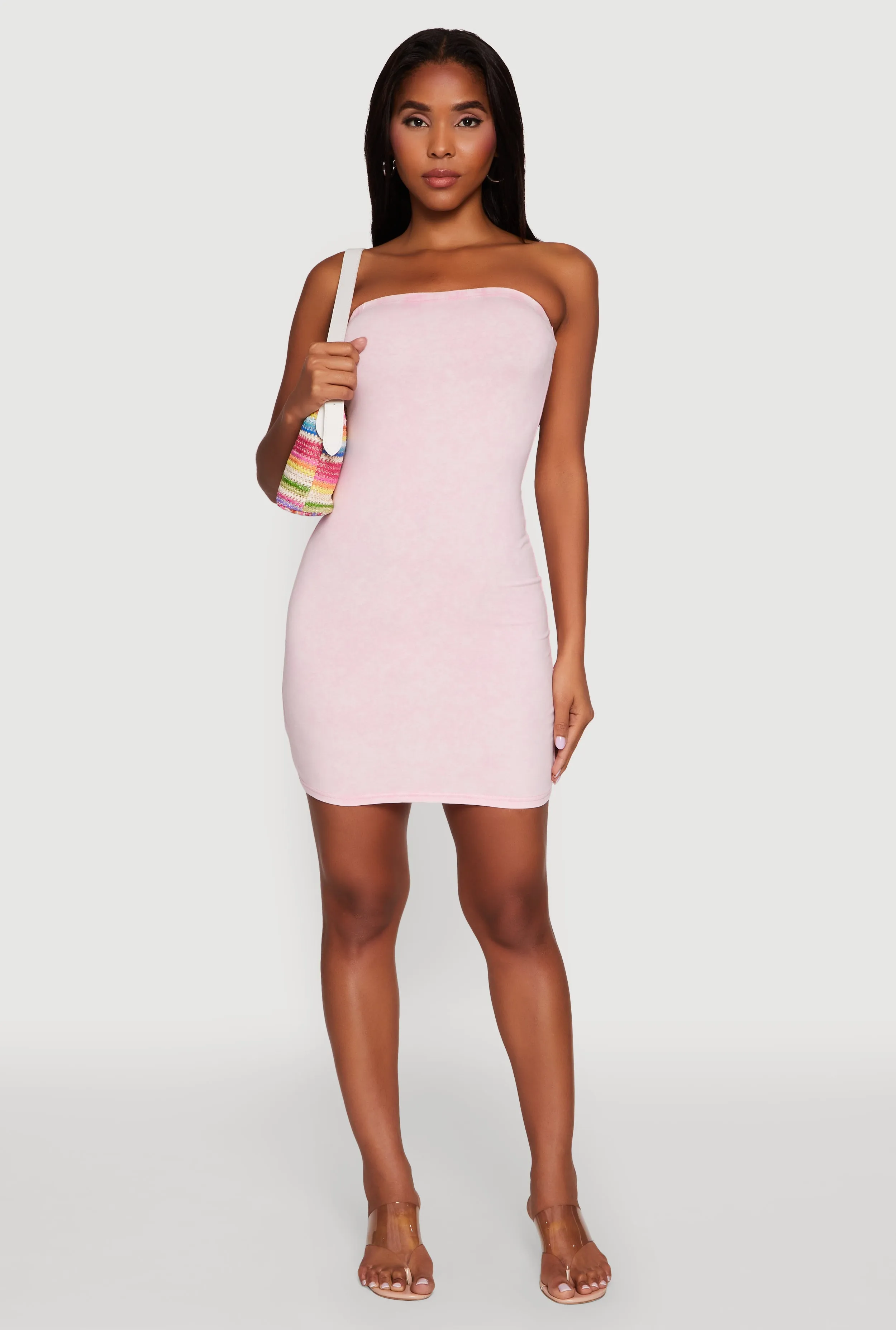 Daisy Mineral Wash Mini Tube Dress sold by Rainbow product image thumbnail 2