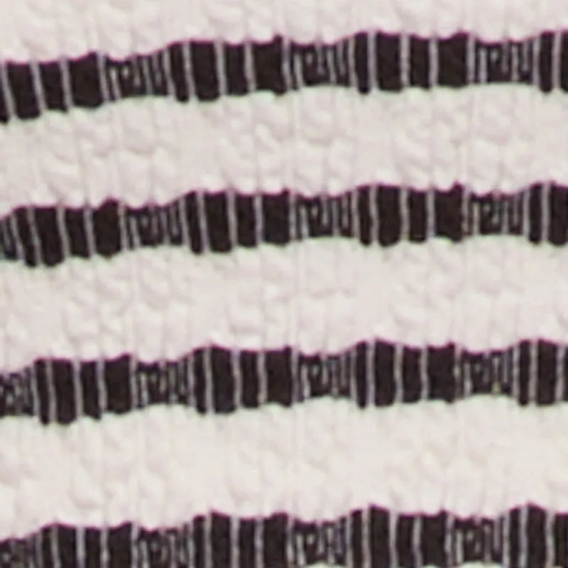 Trendy Striped Textured Knit Fold Over Tube Top sold by Rainbow product image thumbnail 4