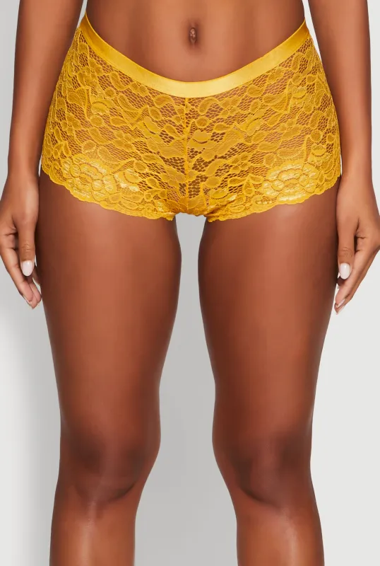 Elegant Floral Lace Caged V Back Panty sold by Rainbow