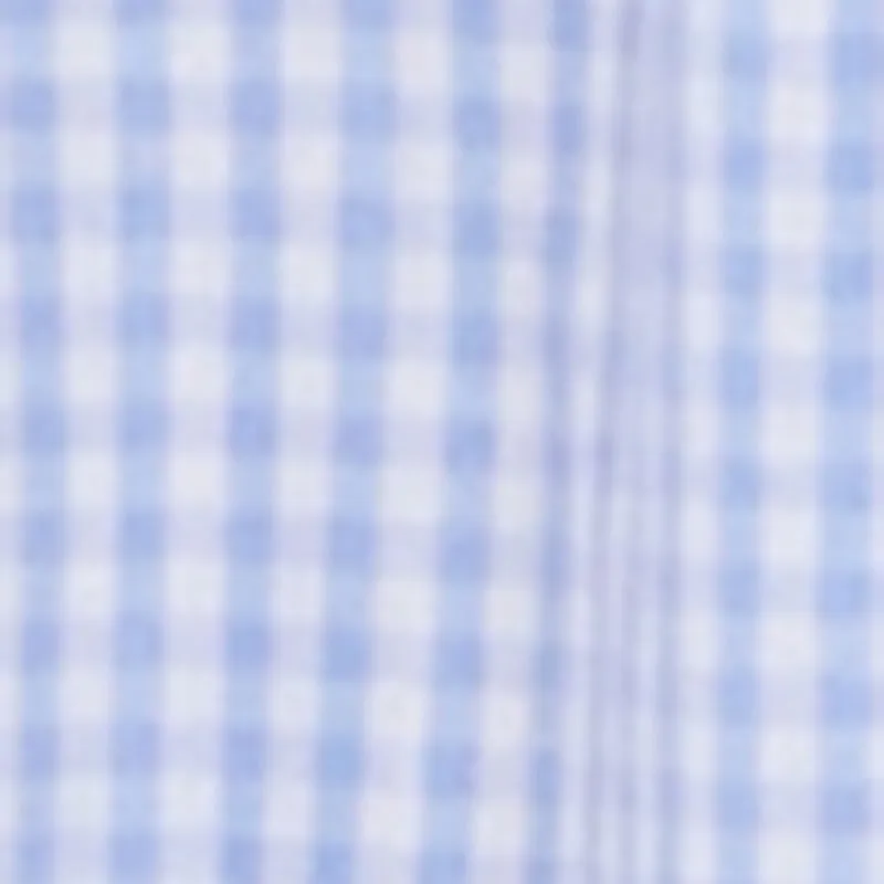 Gingham Puff Sleeve Square Neck Tiered Peasant Dress sold by Rainbow product image thumbnail 4