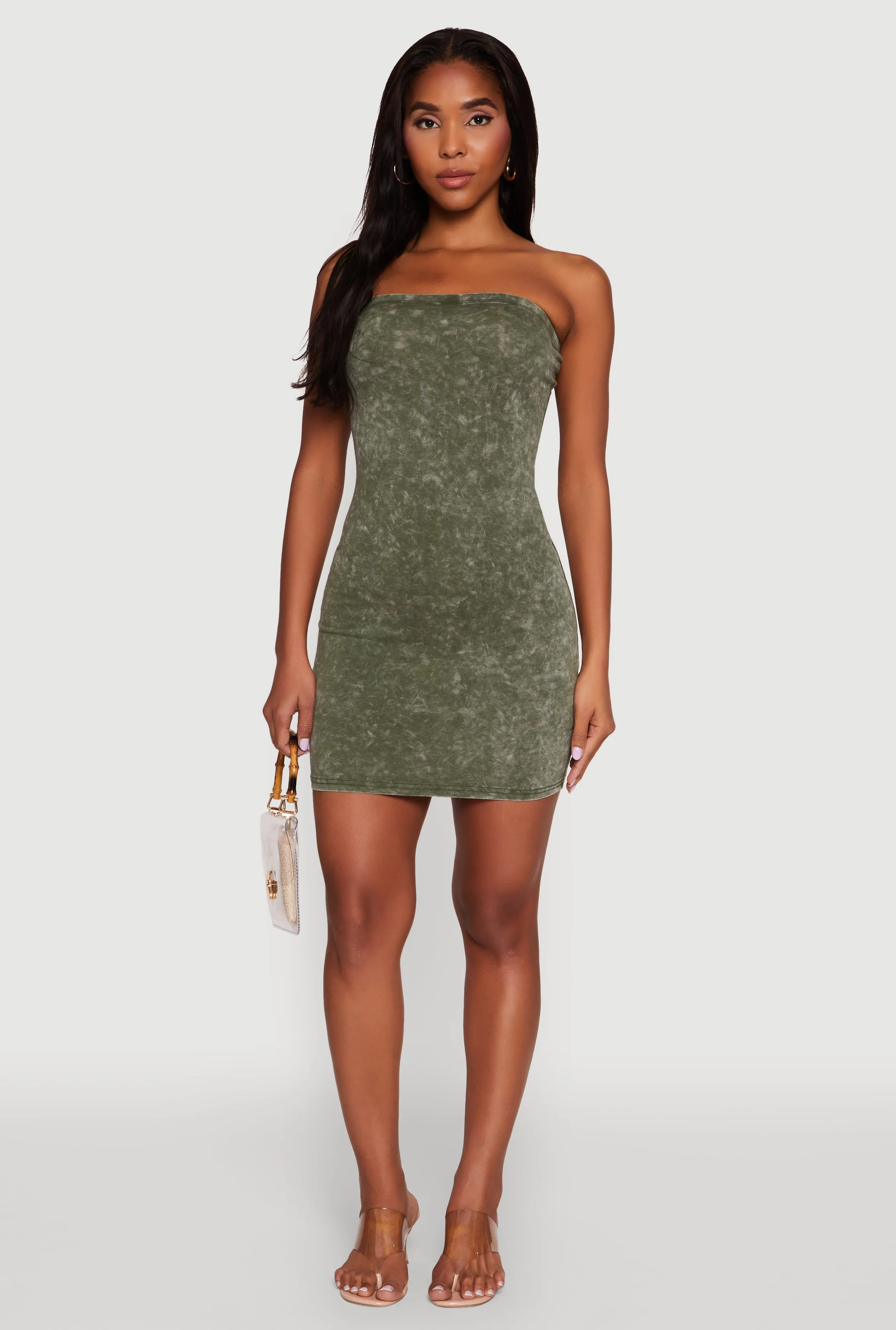 Daisy Mineral Wash Mini Tube Dress sold by Rainbow product image thumbnail 2