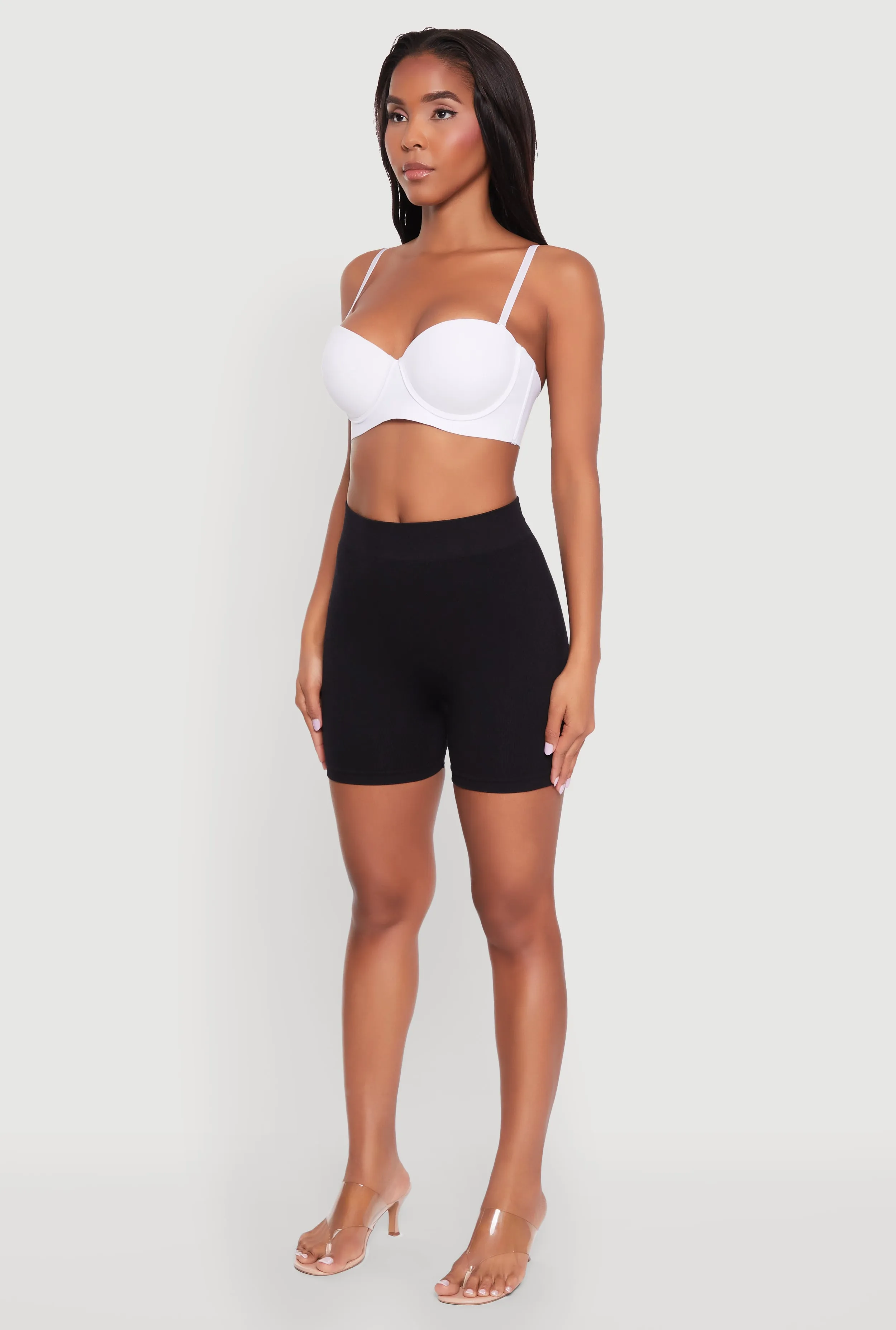 Stylish Padded Push Up Balconette Bra | Convertible to Strapless sold by Rainbow product image thumbnail 5