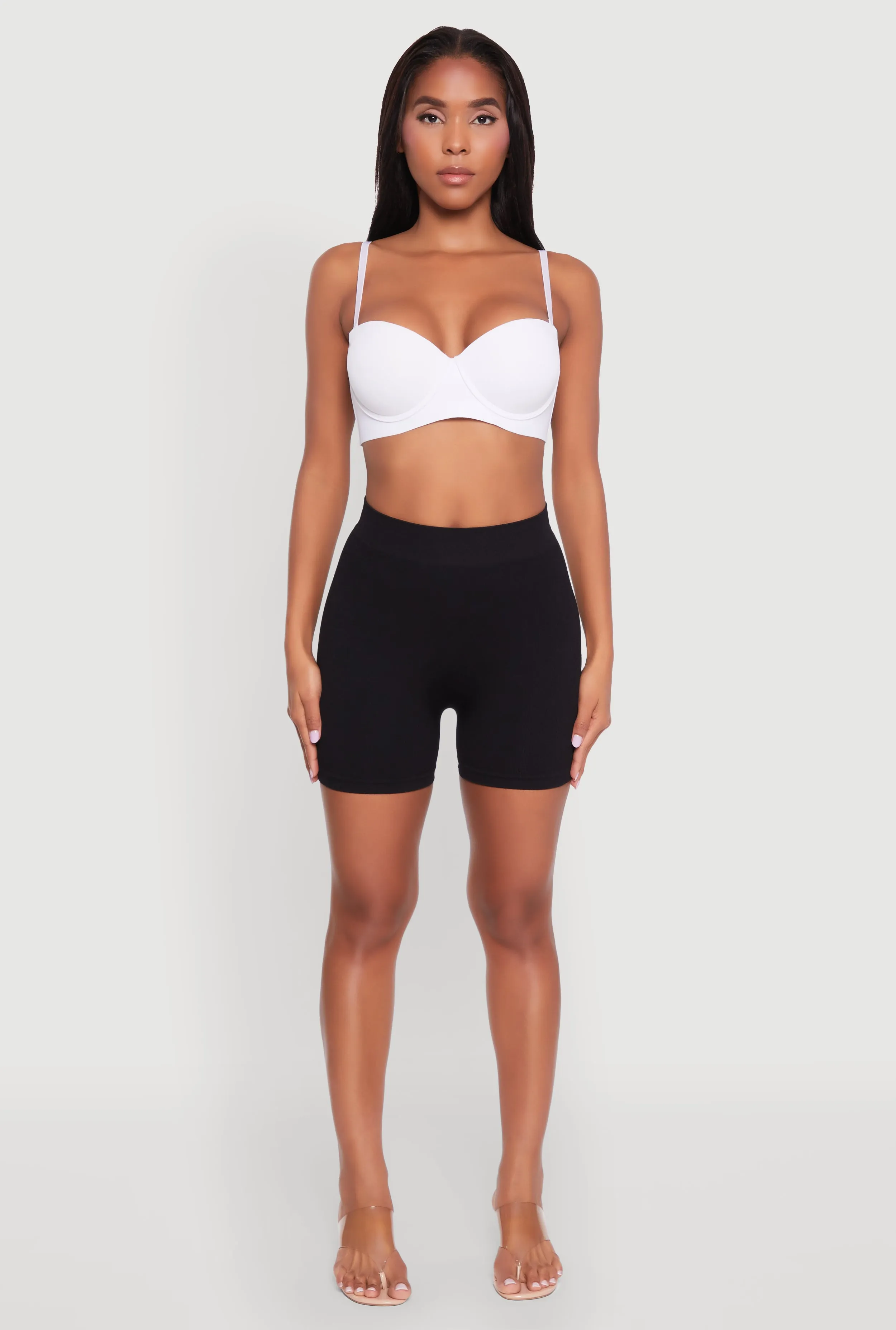 Stylish Padded Push Up Balconette Bra | Convertible to Strapless sold by Rainbow product image thumbnail 2