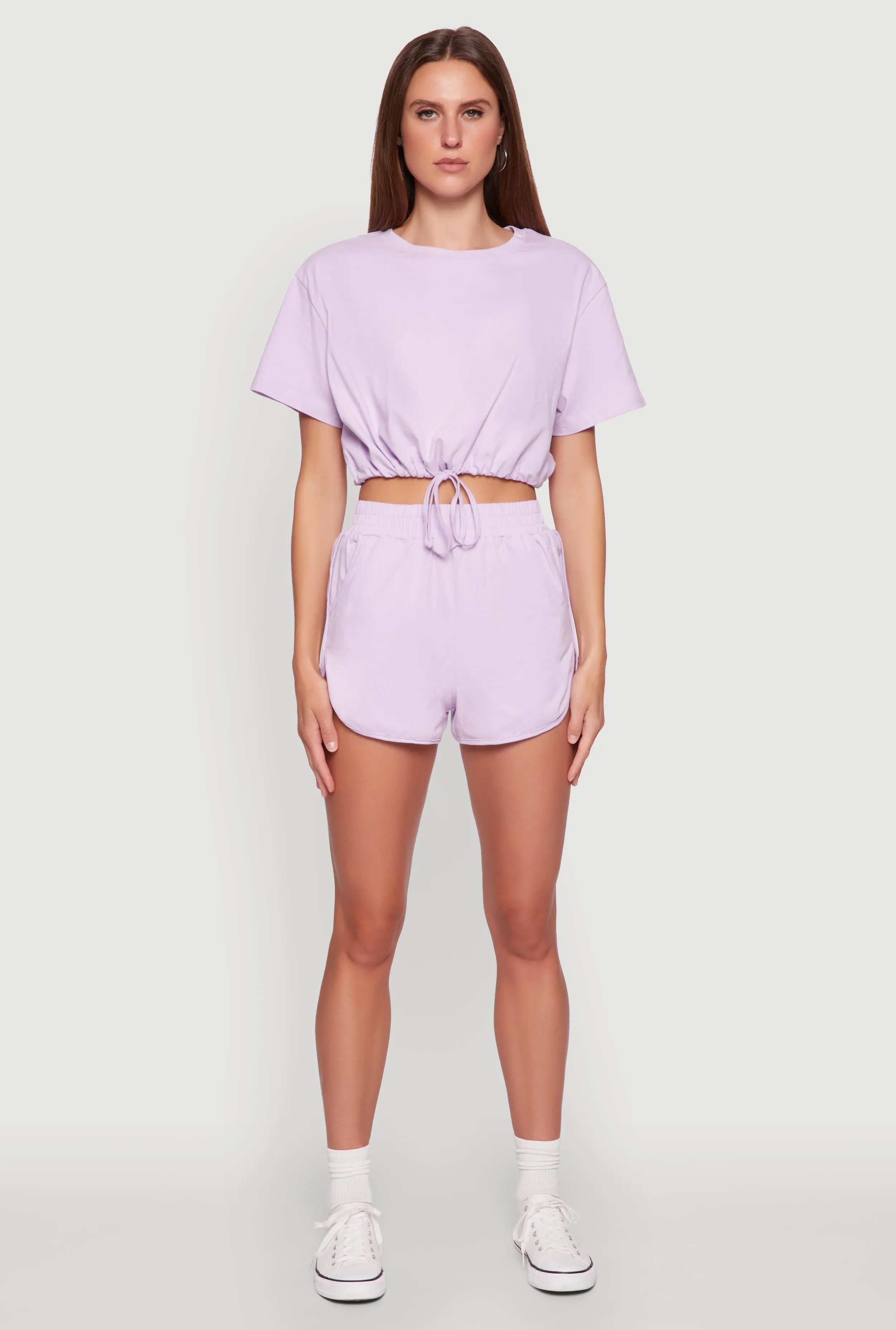 Daisy High Waisted Dolphin Shorts sold by Rainbow product image thumbnail 2