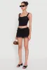 Iris Lace Detail Cropped Corset Top sold by Rainbow