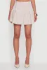 Gingham Lace Trim Tiered Mini Skirt sold by Rainbow
