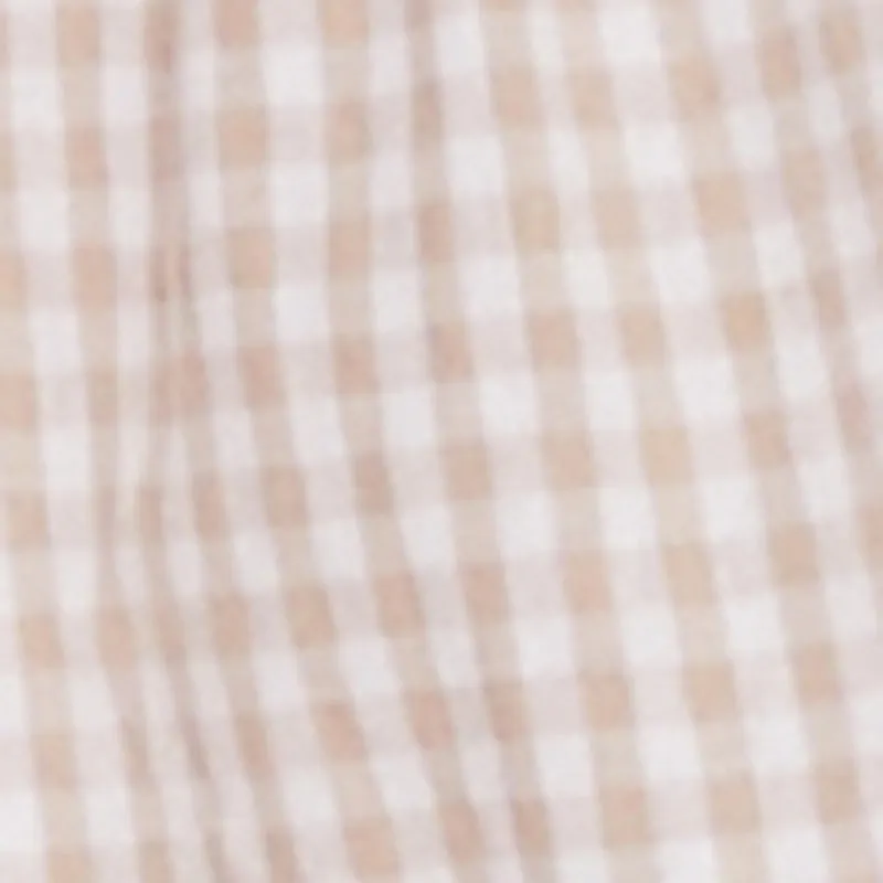 Gingham Lace Trim Tiered Mini Skirt sold by Rainbow product image thumbnail 4