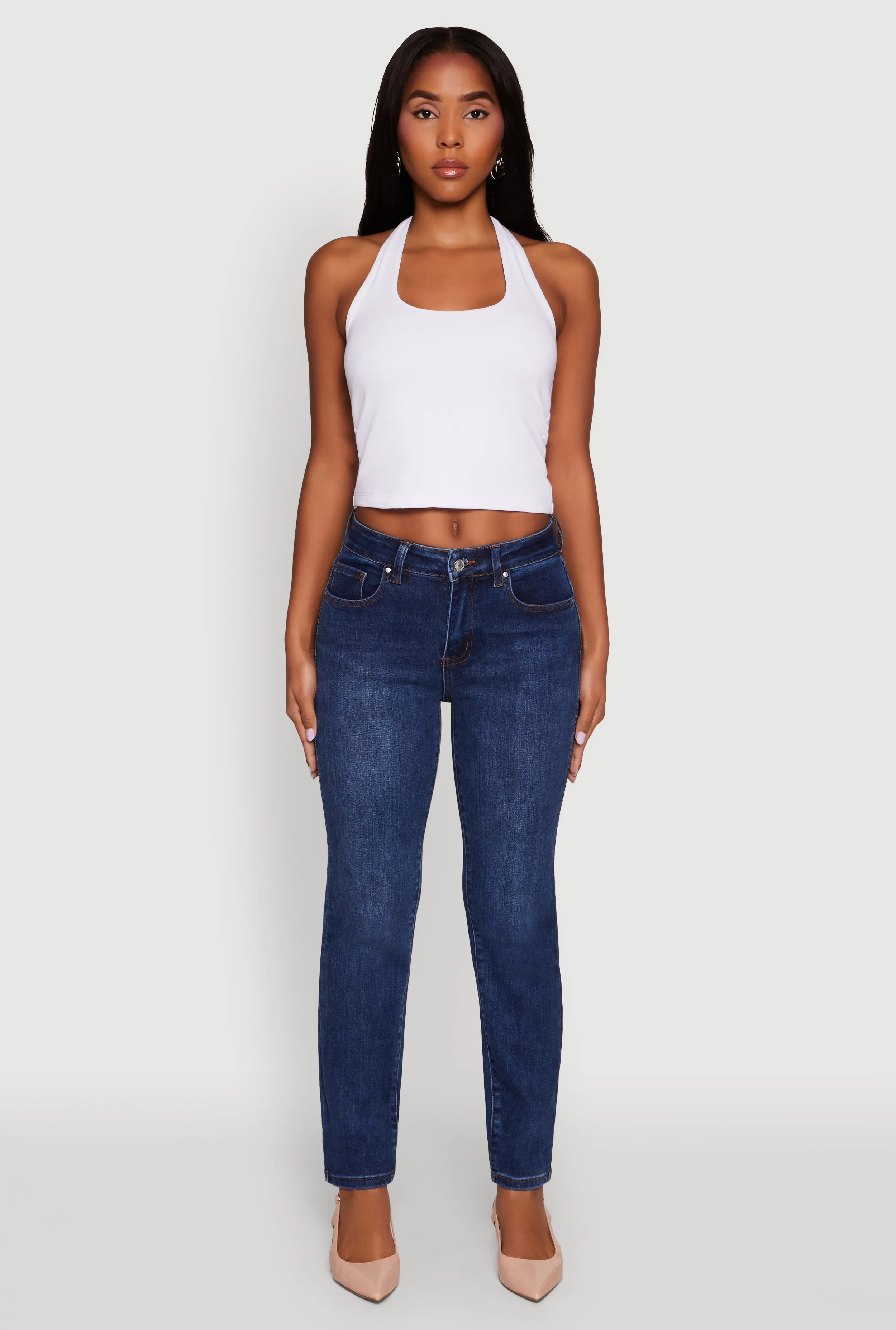 WAX Slim Straight High Rise Jeans sold by Rainbow product image thumbnail 2