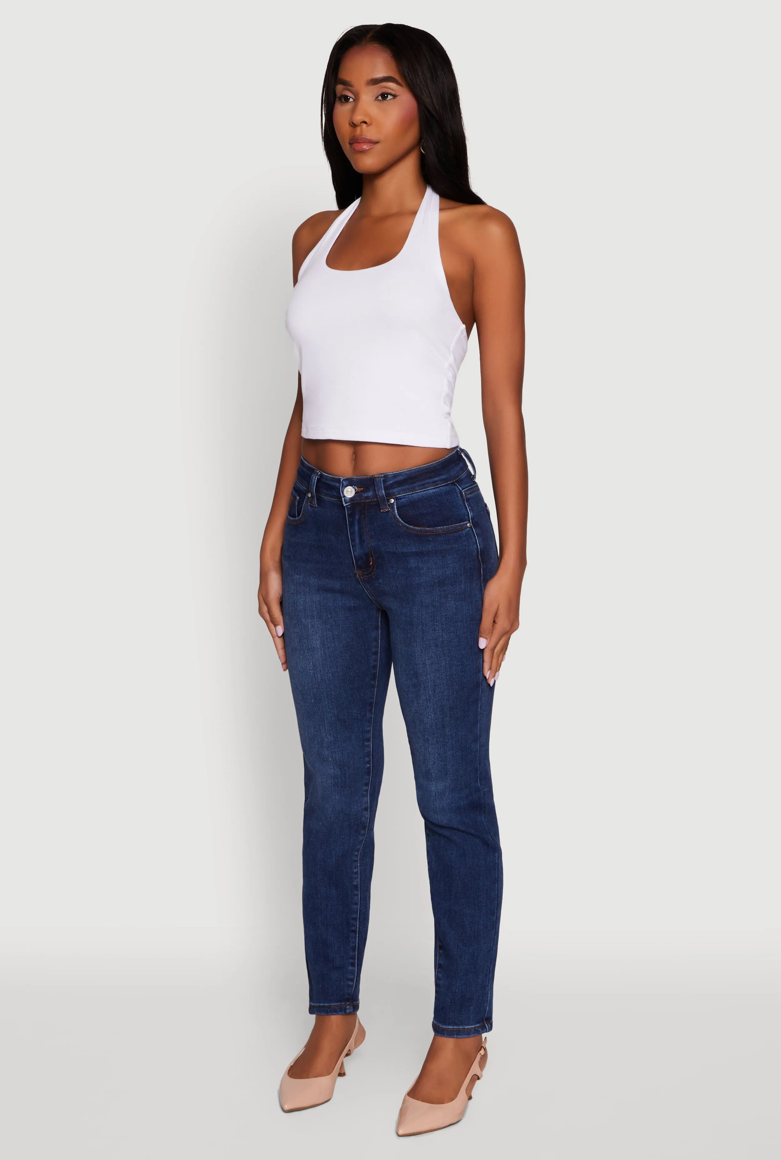 WAX Slim Straight High Rise Jeans sold by Rainbow product image thumbnail 3