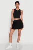 Trendy High Waisted Mini Pleated Skirt sold by Rainbow