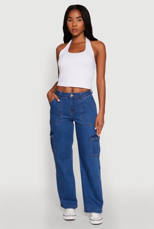 WAX Cargo Straight Leg Carpenter Jeans sold by Rainbow