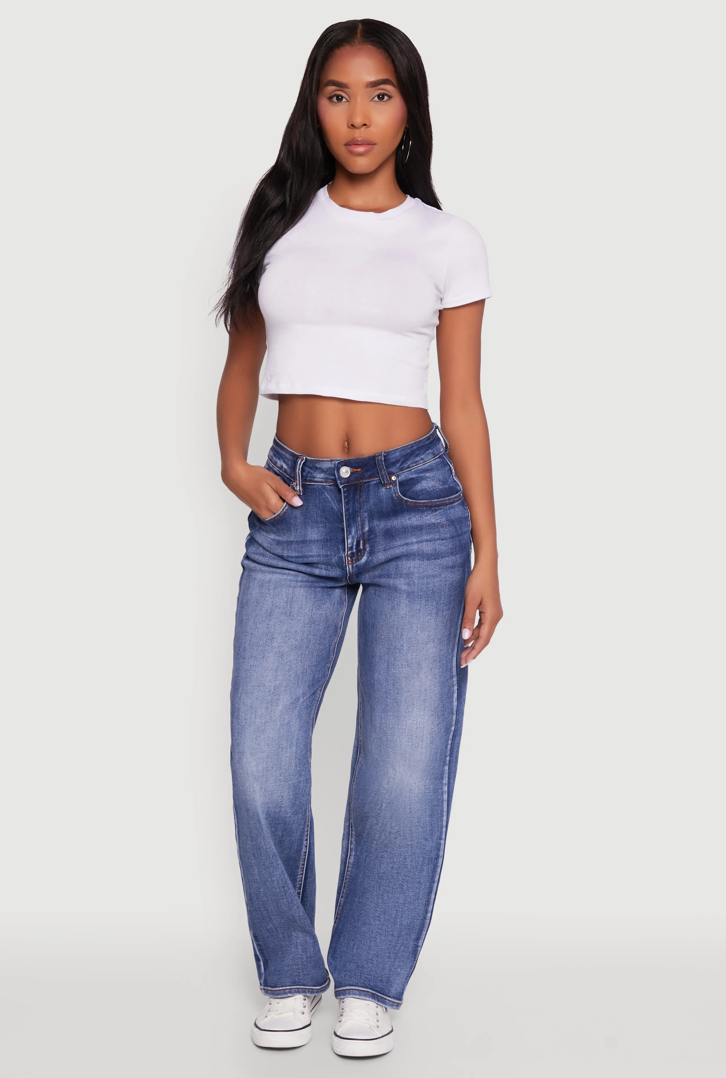 WAX Straight Whiskered Jeans sold by Rainbow product image thumbnail 2