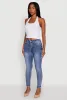 WAX Mineral Wash Skinny Jeans sold by Rainbow