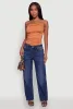 Trendy Side Ruched Tube Top sold by Rainbow