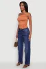 Trendy Side Ruched Tube Top sold by Rainbow