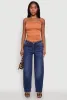 Trendy Side Ruched Tube Top sold by Rainbow