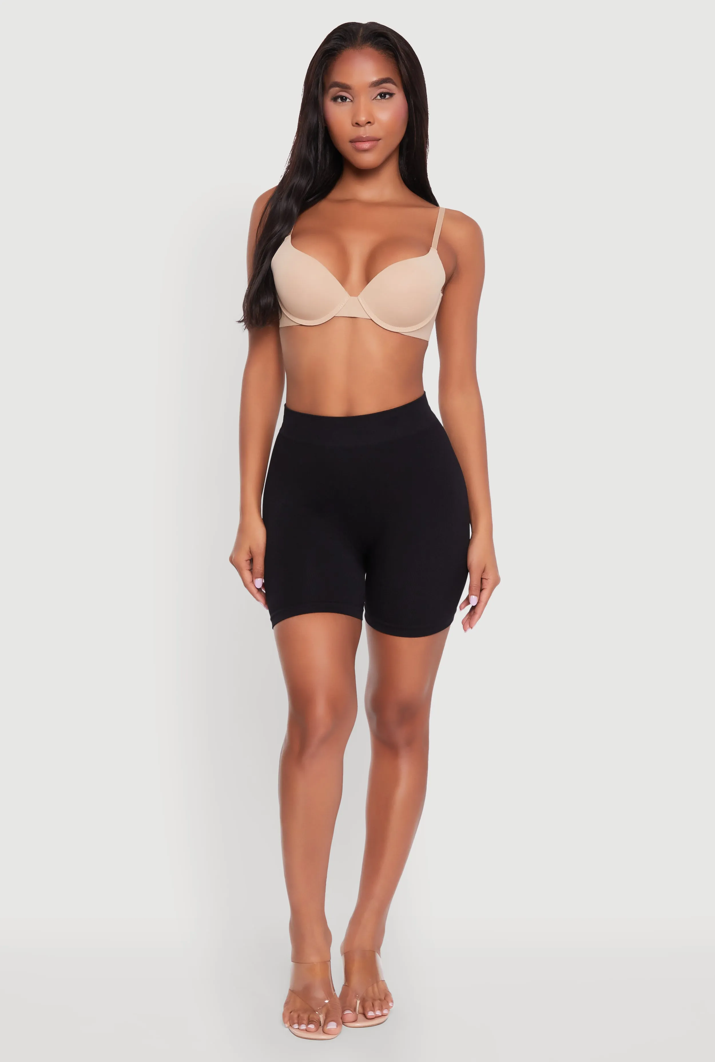 Trendy Seamless Adjustable Strap Padded Push Up Bra sold by Rainbow product image thumbnail 3