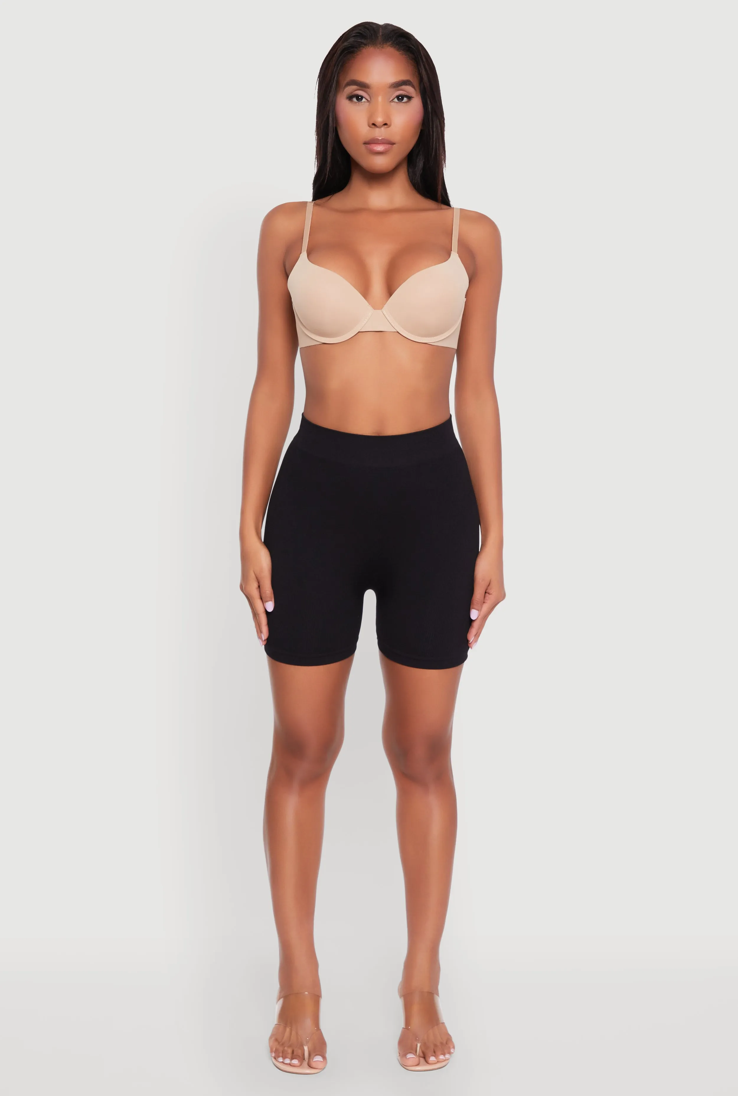 Trendy Seamless Adjustable Strap Padded Push Up Bra sold by Rainbow product image thumbnail 2