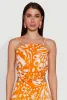 Trendy Abstract Butterfly Print Sleeveless Crop Top sold by Rainbow