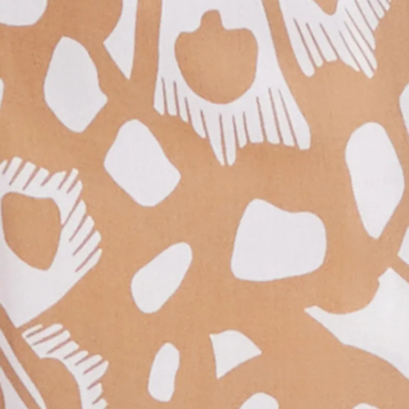 Trendy Abstract Butterfly Print Sleeveless Crop Top sold by Rainbow product image thumbnail 4