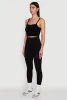 Trendy Rib Knit High Waisted Leggings sold by Rainbow