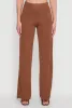 Daisy High Waisted Wide Leg Brushed Knit Pants sold by Rainbow