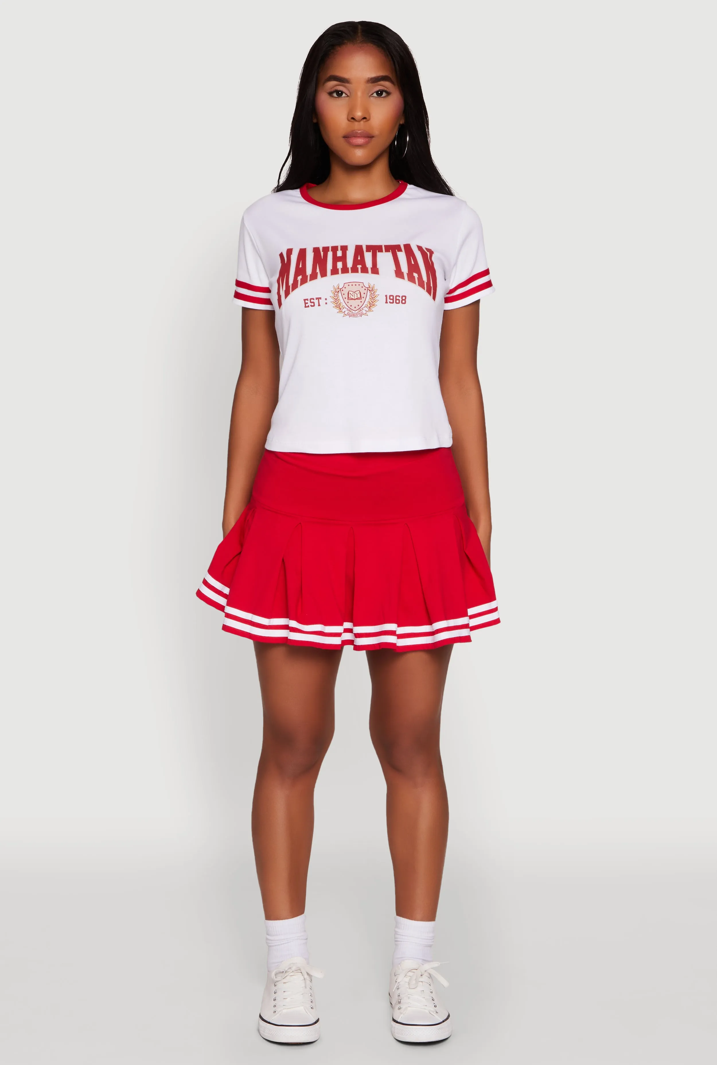 Varsity Stripe Manhattan Graphic Tee sold by Rainbow product image thumbnail 3