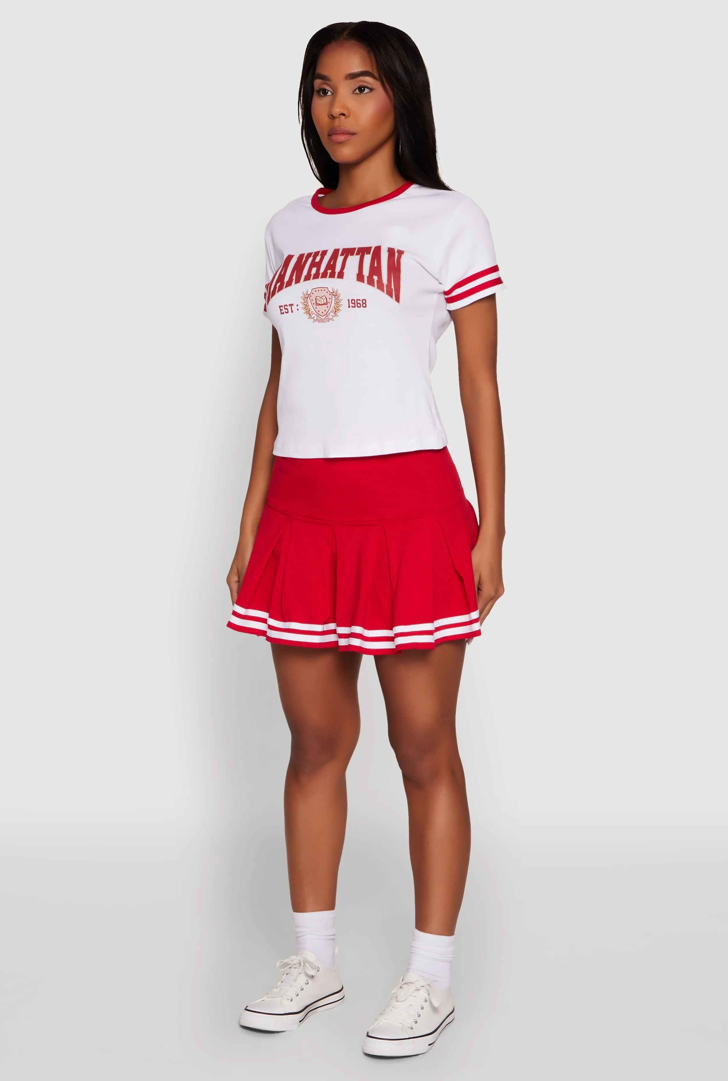 Varsity Stripe Manhattan Graphic Tee sold by Rainbow product image thumbnail 5