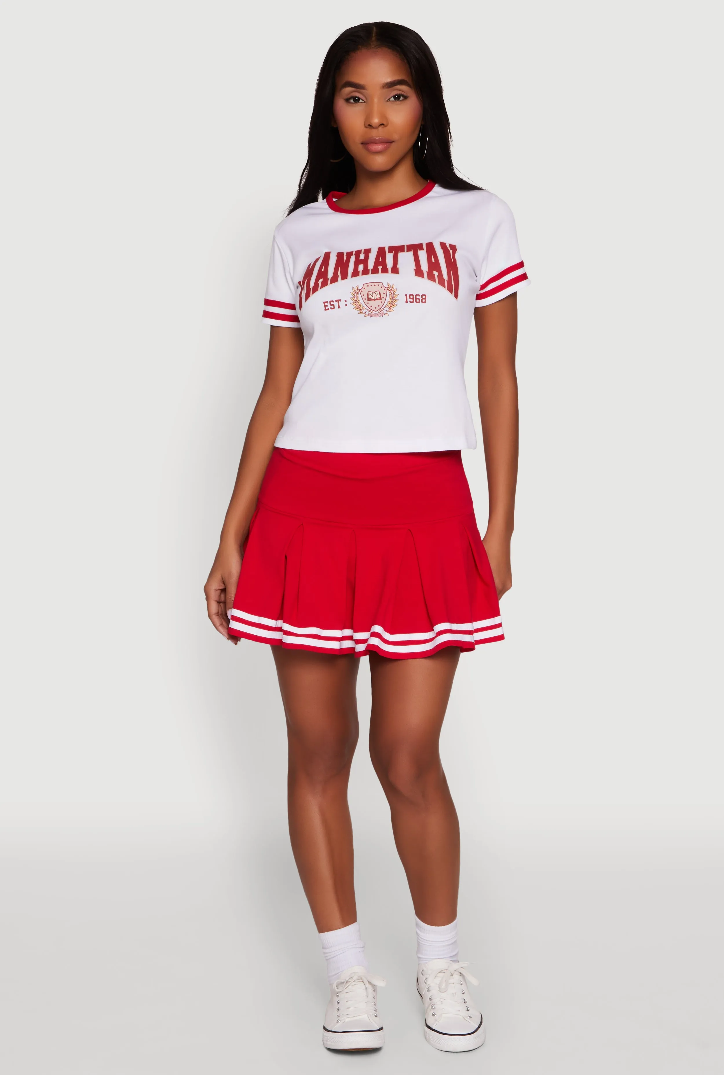 Varsity Stripe Manhattan Graphic Tee sold by Rainbow product image thumbnail 2