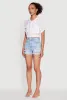Trendy Cargo Pocket Zip Front Cropped Hoodie sold by Rainbow