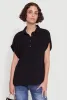 Button Front Dolman Sleeve Shirt sold by Rainbow