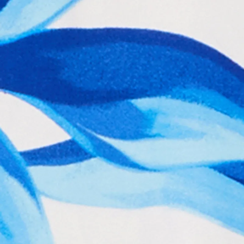 Leaf Print Button Front Shirt Dress with Tie Waist Belt sold by Rainbow product image thumbnail 4