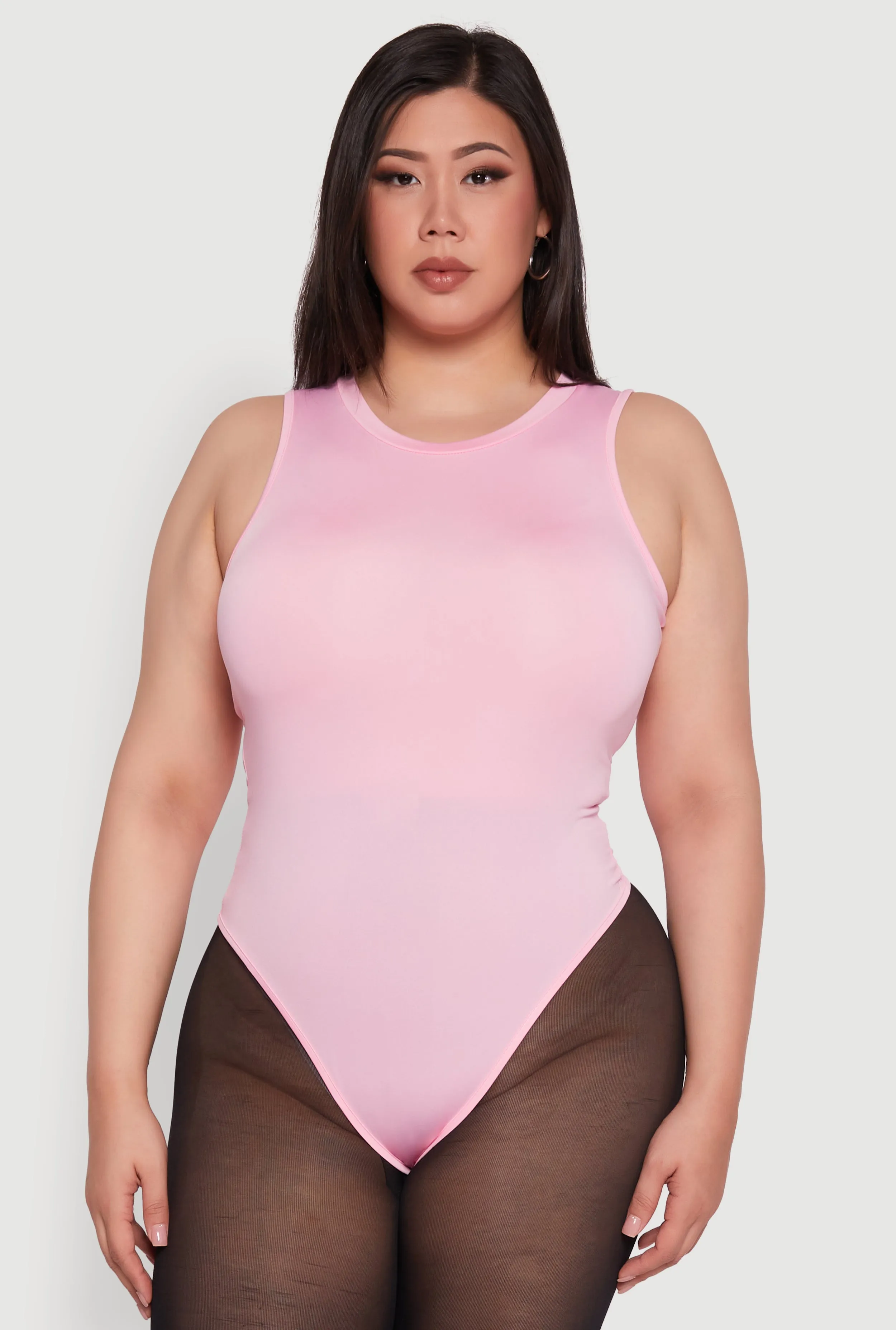 Plus Size Daisy Sleeveless Crew Neck Bodysuit sold by Rainbow product image thumbnail 2