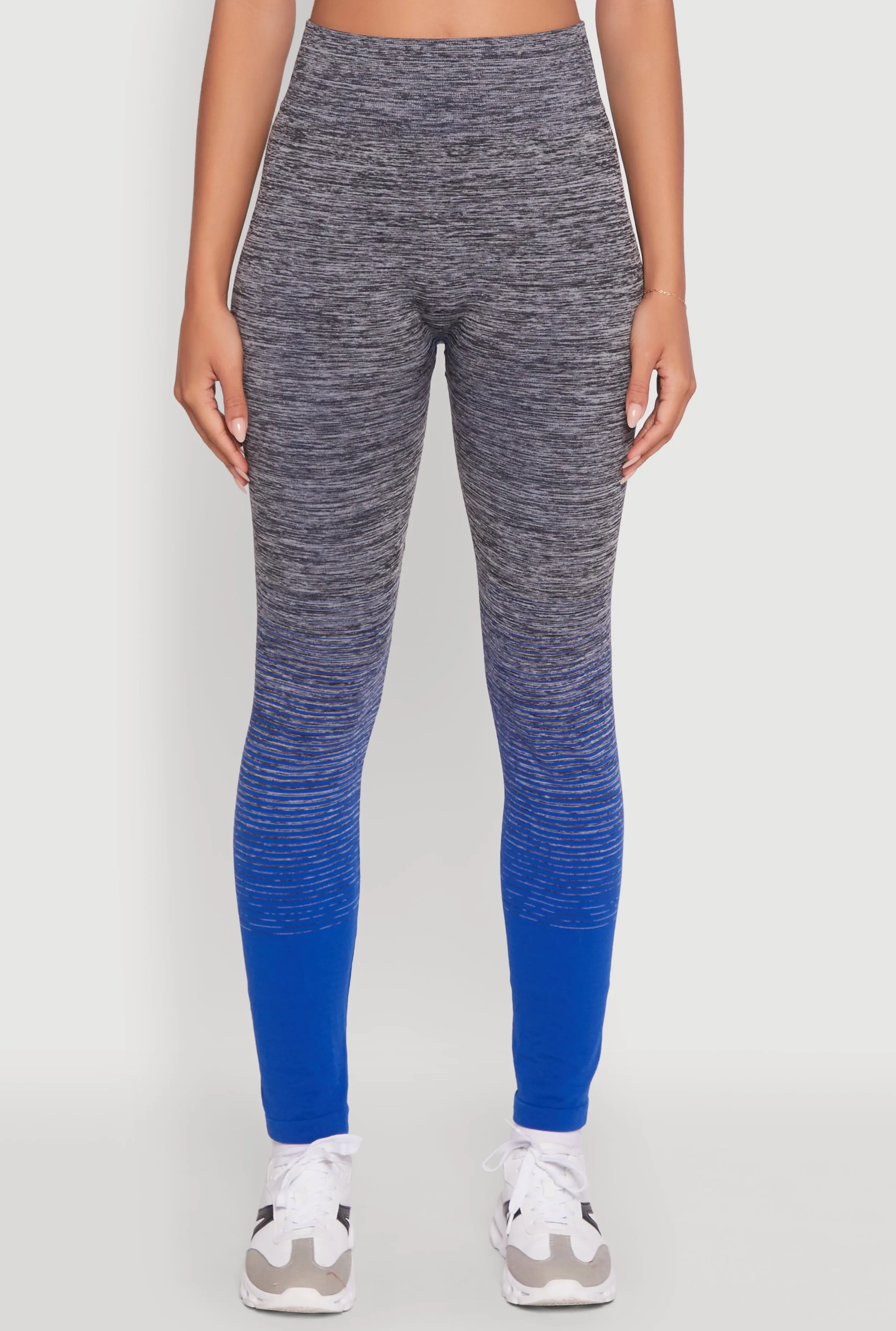 Trendy Marled Ombre Stretch Leggings sold by Rainbow product image thumbnail 3