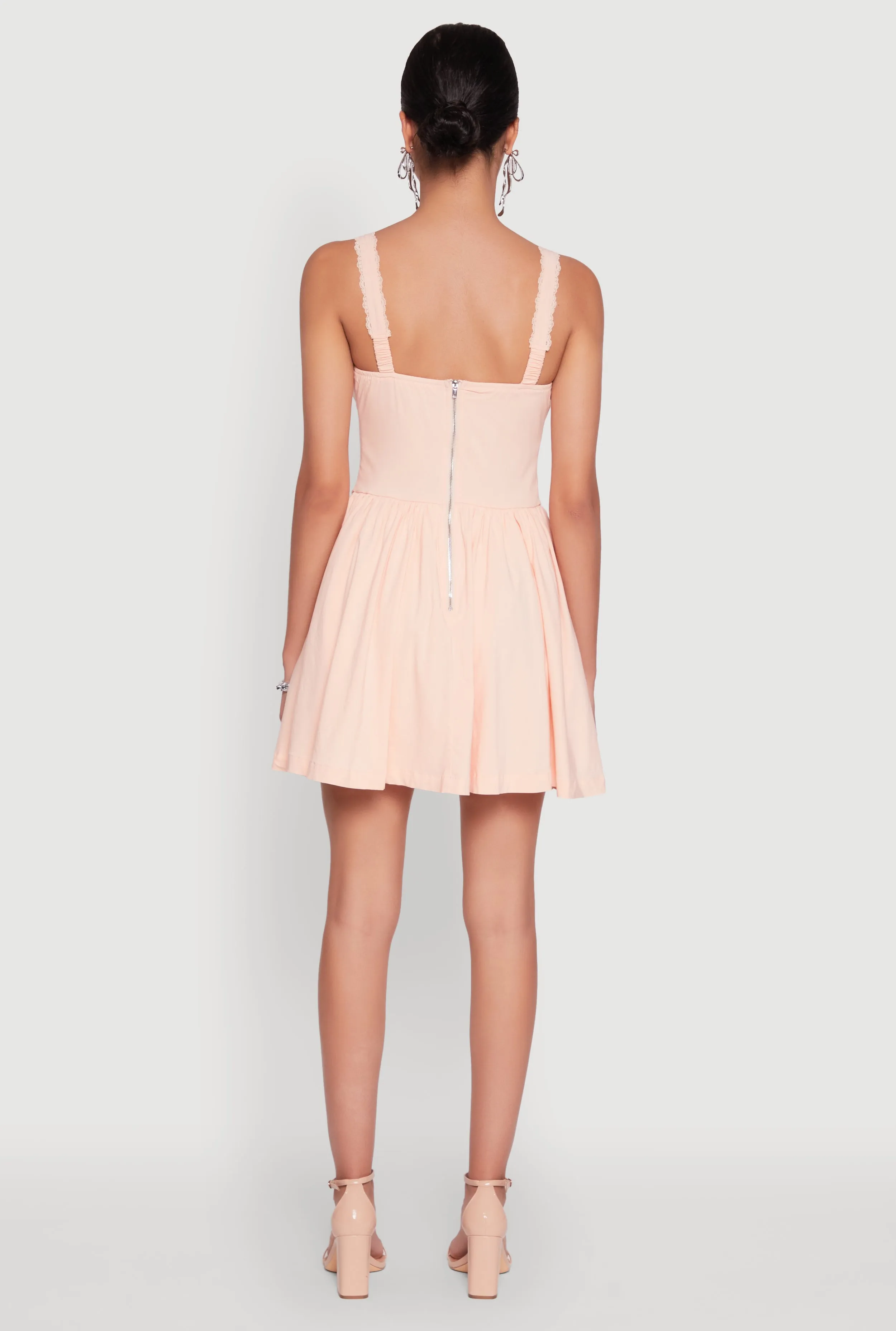 Iris Lace Trim Bustier Skater Dress sold by Rainbow product image thumbnail 5