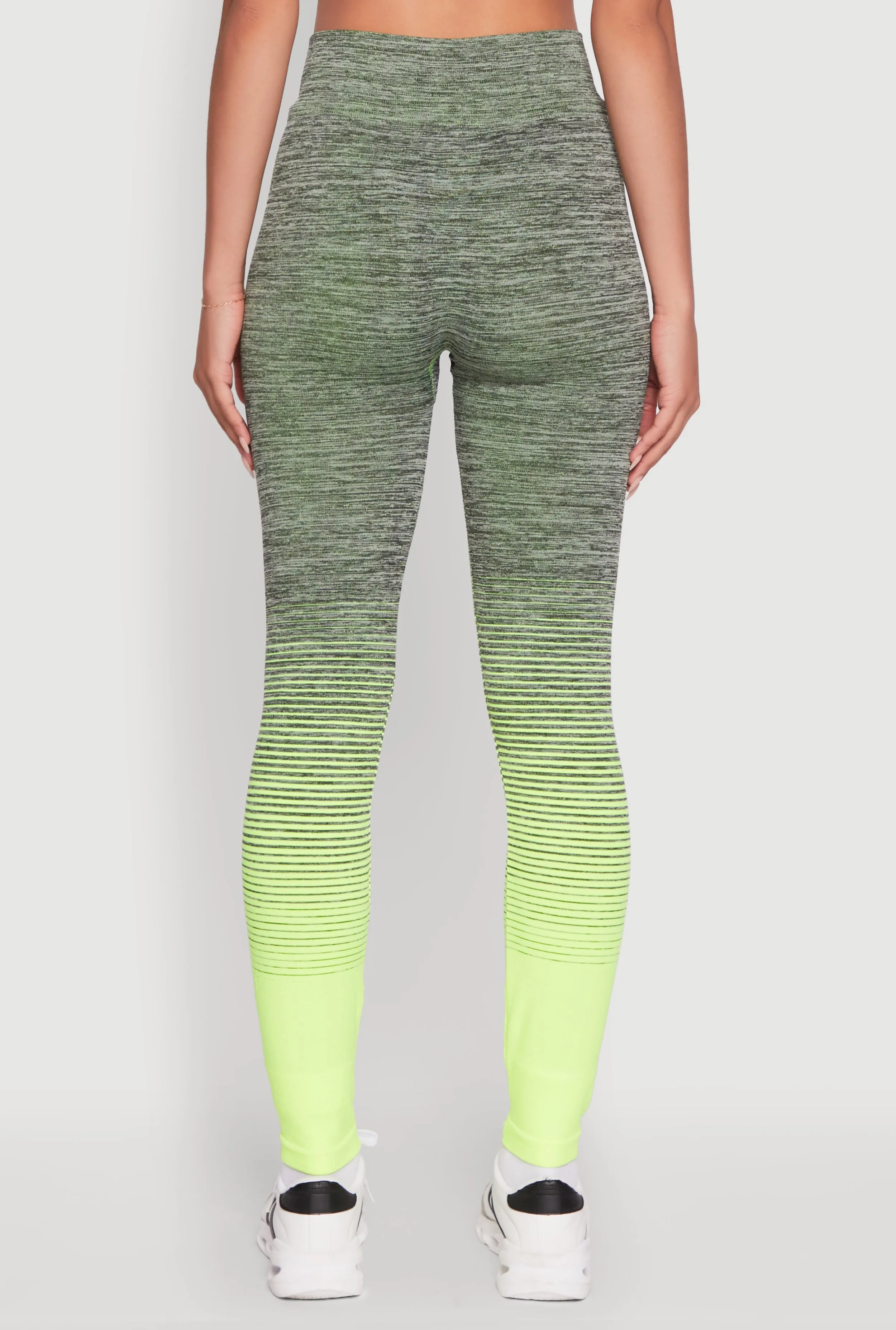 Trendy Marled Ombre Stretch Leggings sold by Rainbow product image thumbnail 5