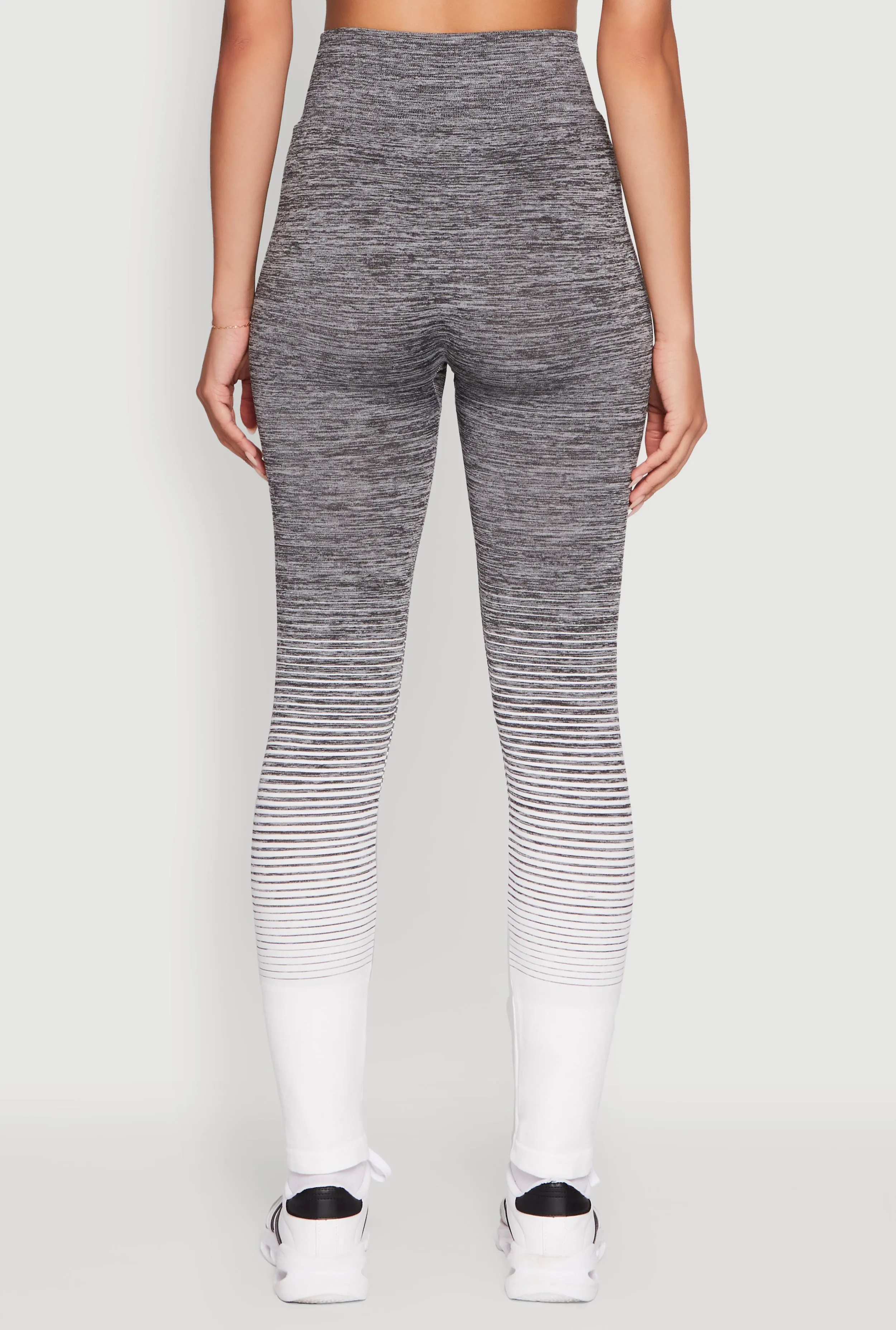 Trendy Marled Ombre Stretch Leggings sold by Rainbow product image thumbnail 5