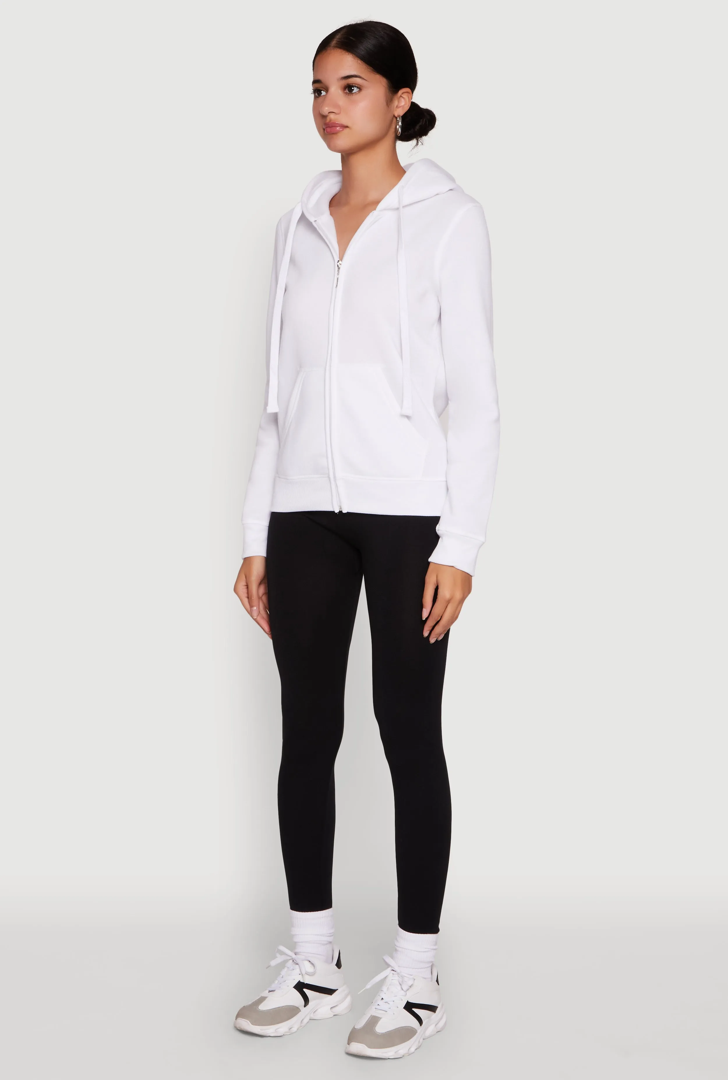 Trendy Fleece Lined Hooded Sweatshirt sold by Rainbow product image thumbnail 5