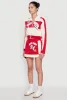 Trendy New York Graphic Cropped Hooded Sweatshirt sold by Rainbow